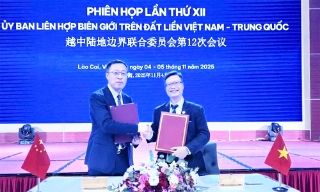 Hiệp định về quy chế quản lý biên giới trên đất liền Việt Nam - Trung Quốc được thực hiện hiệu quả